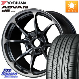 RAYS 【欠品次回9月末】 NE24 VOLK RACING 鍛造 ホイール 19インチ 19 X 8.5J +45 5穴 114.3 YOKOHAMA R7646 ヨコハマ ADVAN dB V552 255/50R19 ムラーノ