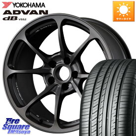 RAYS 【欠品次回9月末】 NE24 MT VOLK RACING 鍛造 ホイール 19インチ 19 X 8.5J +45 5穴 114.3 YOKOHAMA R7646 ヨコハマ ADVAN dB V552 255/50R19 ムラーノ