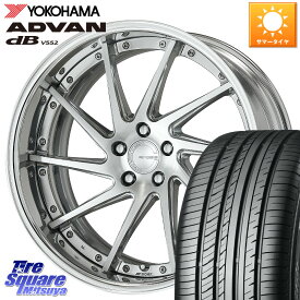 WORK GNOSIS CVS O Disk 19インチ 2ピース 19 X 8.5J +45 5穴 114.3 YOKOHAMA R6030 ヨコハマ ADVAN dB V552 225/40R19 RX-8