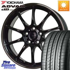 HotStuff G・SPEED P-07 ジー・スピード ホイール 16インチ 16 X 6.5J +48 5穴 114.3 YOKOHAMA R2973 ヨコハマ ADVAN dB V552 205/65R16 セレナ セレナ