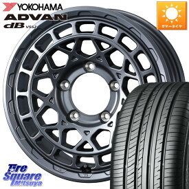 WEDS MUDVANCE X TYPE M ※インセット-5 ホイール 16インチ 16 X 6.0J +0 5穴 139.7 YOKOHAMA R2974 ヨコハマ ADVAN dB V552 215/65R16 ジムニー シエラ