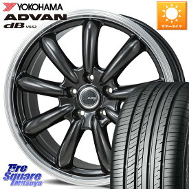 MONZA JP STYLE Bany ホイール 15インチ 15 X 6.0J +43 5穴 114.3 YOKOHAMA R2599 ヨコハマ ADVAN dB V552 205/65R15