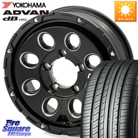 4X4エンジニアリング Air G Massive エアーGマッシブ ホイール 16インチ 16 X 5.5J +22 5穴 139.7 YOKOHAMA R2974 ヨコハマ ADVAN dB V552 215/65R16 ジムニー