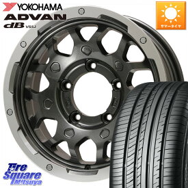 LEHRMEISTER レアマイスター LMG MS-9W ホイール 16インチ 16 X 5.5J +20 5穴 139.7 YOKOHAMA R2974 ヨコハマ ADVAN dB V552 215/65R16 ジムニー