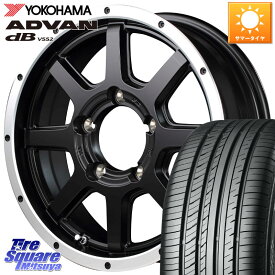 MANARAY MID ROADMAX ロードマックス WF8 ホイール 16インチ 16 X 5.5J +22 5穴 139.7 YOKOHAMA R2974 ヨコハマ ADVAN dB V552 215/65R16 ジムニー