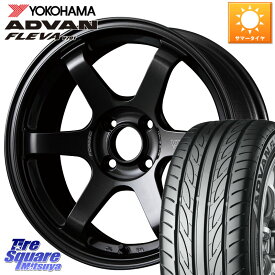 RAYS 【欠品次回9月末】 VOLK RACING TE37 SONIC TE37 ソニック ホイール 16インチ 16 X 6.0J +42 4穴 100 YOKOHAMA R0383 ヨコハマ ADVAN FLEVA V701 205/55R16 アクア オーラ