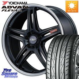 NX アルファード MANARAY MID RMP - 520F ホイール 20インチ 20 X 8.5J +38 5穴 114.3 YOKOHAMA R3598 ヨコハマ ADVAN FLEVA V701 245/40R20