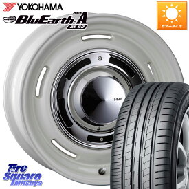 CRIMSON ディーン クロスカントリー ホワイト 17インチ 17 X 7.0J(US) +35 5穴 110 YOKOHAMA F7181 ヨコハマ BluEarth-A AE50 215/60R17 ジープ レネゲード