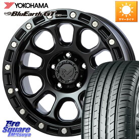 MKW M204 ブラックキャット 在庫 16インチ 16 X 7.0J +35 5穴 114.3 YOKOHAMA R4630 ヨコハマ BluEarth-GT AE51 215/60R16