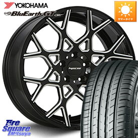 MLJ huperion ハイペリオン CVZ ホイール 19インチ 19 X 8.5J +45 5穴 114.3 YOKOHAMA R4633 ヨコハマ BluEarth-GT AE51 225/35R19