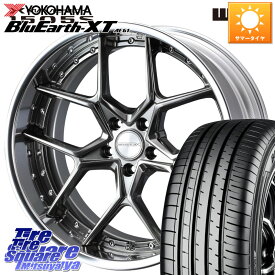 WEDS MAVERICK 1505S BK S-LoDisk 2ピース ホイール 20インチ 20 X 9.0J +32 5穴 114.3 YOKOHAMA R7080 ヨコハマ BluEarth-XT AE61 255/45R20