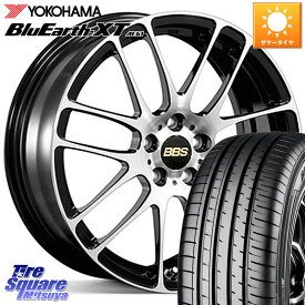 BBS RE-L2 アルミ鍛造1ピース ホイール 16インチ 16 X 6.5J +43 5穴 100 YOKOHAMA R5766 ヨコハマ BluEarth-XT AE61 215/70R16 アウトバック