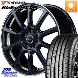 MANARAY MID ラピッドパフォーマンス ZX10 ホイール 18インチ 18 X 7.5J +38 5穴 114.3 YOKOHAMA R7027 ヨコハマ BluEarth XT AE61 Z・P・S 225/50RF18