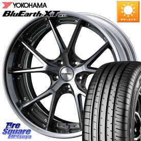 WEDS MAVERICK 905S S-LoDisk 18インチ 2ピース 18 X 8.0J +50 5穴 114.3 YOKOHAMA R5764 ヨコハマ BluEarth-XT AE61 235/55R18 アウトバック