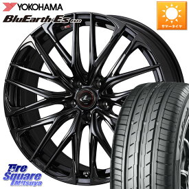 WEDS 40970 レオニス LEONIS SK ホイール 19インチ 19 X 8.0J +43 5穴 114.3 YOKOHAMA R6307 ヨコハマ BluEarth-Es ES32 245/40R19