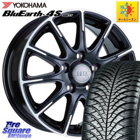 YOKOHAMA R4452 ヨコハマ BluEarth-4S AW21 オールシーズンタイヤ 225/55R17 阿部商会 TIRADO IOTA イオタ ホイール 17インチ 17 X 7.0J +45 5穴 100