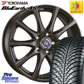 YOKOHAMA R7616 ヨコハマ BluEarth-4S AW21 オールシーズンタイヤ 215/70R16 阿部商会 ティラード イータ 16 X 6.0J +40 5穴 100 ライズ ハイブリッド車