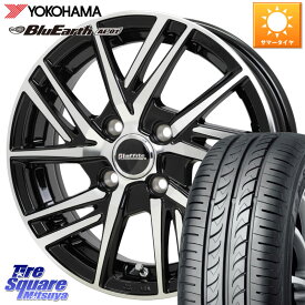 HotStuff ラフィット LW06-2 LW-06-2 ホイール 15インチ 15 X 5.5J +43 4穴 100 YOKOHAMA F4418 ヨコハマ BluEarth AE01 185/55R15 フィット ノート サクシード