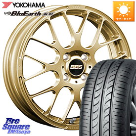 BBS RP 鍛造1ピース ホイール 15インチ 15 X 5.5J +45 4穴 100 YOKOHAMA F7390 ヨコハマ BluEarth AE01 165/60R15 ハスラー ルーミー