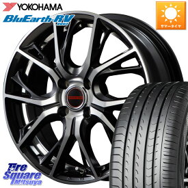 オーラ アクア MANARAY MID VERTEC ONE GLAIVE 16インチ 16 X 6.0J +43 4穴 100 YOKOHAMA ヨコハマ ブルーアース ミニバン RV03 205/55R16