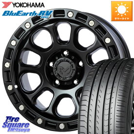 MKW M204 ブラックキャット 在庫 17インチ 17 X 8.0J +38 5穴 114.3 YOKOHAMA ヨコハマ ブルーアース ミニバン RV03 215/60R17 アルファード