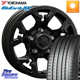 CRIMSON クリムソン GOLEM インセット-5 ゴーレム 16インチ 16 X 6.0J +0 5穴 139.7 YOKOHAMA ヨコハマ ブルーアース ミニバン RV03 215/65R16 ジムニー シエラ