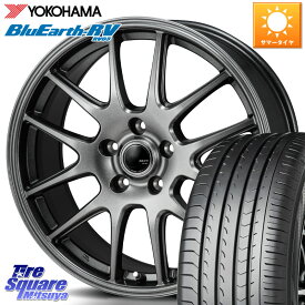 Japan三陽 ZACK JP-205 ホイール 17 X 7.0J +48 5穴 114.3 YOKOHAMA ヨコハマ ブルーアース ミニバン RV03 225/60R17 ZR-V