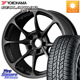 RAYS 【欠品次回6月末】 レイズ NE24 MT ボルクレーシング 18インチ 18 X 8.5J +35 5穴 114.3 YOKOHAMA R5957 ヨコハマ GEOLANDAR AT G015 A/T ブラックレター 235/55R18 デリカ D5 D:5 NX