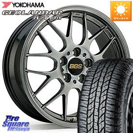 BBS RG-R 鍛造1ピース ホイール 18インチ 18 X 7.5J +50 5穴 114.3 YOKOHAMA R5960 ヨコハマ GEOLANDAR AT G015 A/T ブラックレター 225/60R18 CX-5 アウトバック