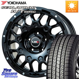 LEHRMEISTER レアマイスター LMG MS-9W MS9W ホイール 16インチ 16 X 6.5J +38 5穴 114.3 YOKOHAMA F9250 ヨコハマ GEOLANDAR HT G056 H/T 245/70R16 デリカ D5 D:5