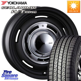 CRIMSON ディーン クロスカントリー ブラック 17インチ 17 X 7.0J +35 5穴 127 YOKOHAMA F9253 ヨコハマ GEOLANDAR HT G056 H/T 265/70R17 ジープ ラングラー JK JL