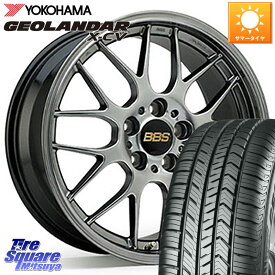 BBS RG-R 鍛造1ピース ホイール 19インチ 19 X 8.0J +42 5穴 114.3 YOKOHAMA R4534 ヨコハマ GEOLANDAR X-CV G057 235/55R19 RAV4 エクストレイル