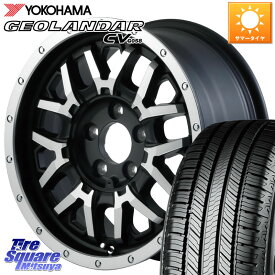 MANARAY NITRO POWER ナイトロパワー M27 GRENADE グレネード 16 X 7.0J +40 5穴 114.3 YOKOHAMA R5710 ヨコハマ GEOLANDAR CV G058 225/70R16 デリカ D5 D:5