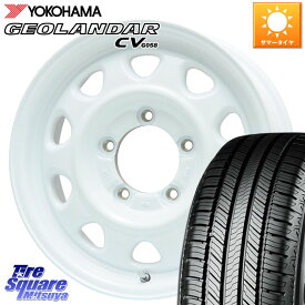 LEHRMEISTER レアマイスター LMG OFF STYLE ホイール 16インチ 16 X 5.5J +20 5穴 139.7 YOKOHAMA R5718 ヨコハマ GEOLANDAR CV G058 175/80R16 ジムニー