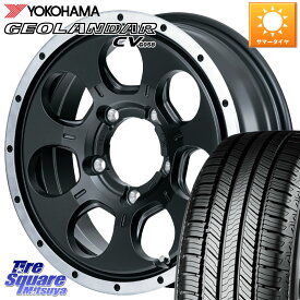 MANARAY MID ROADMAX WO-7 WO7 ロードマックス ホイール 16インチ 16 X 5.5J +22 5穴 139.7 YOKOHAMA R5718 ヨコハマ GEOLANDAR CV G058 175/80R16 ジムニー