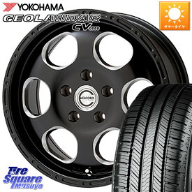 MEIWA Blood Stock One Piece ホイール 16インチ 16 X 7.0J +35 5穴 114.3 YOKOHAMA R5683 ヨコハマ GEOLANDAR CV G058 235/70R16 RAV4 デリカ D5 D:5