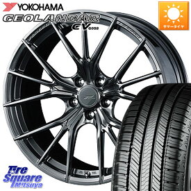 WEDS F ZERO FZ-1 FZ1 鍛造 FORGED ホイール18インチ 18 X 7.5J +38 5穴 114.3 YOKOHAMA R5706 ヨコハマ GEOLANDAR CV G058 225/60R18 RAV4 デリカ D5 D:5 NX アウトバック