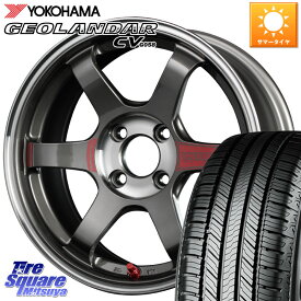 RAYS 【欠品次回9月末】 レイズ TE37 ボルクレーシング SONIC SL ホイール 15インチ 15 X 6.0J +41 4穴 100 YOKOHAMA R5716 ヨコハマ GEOLANDAR CV G058 165/60R15