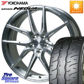 HotStuff TSF-02 BRS トラフィックスターフォージド 19インチ 19 X 8.0J +42 5穴 114.3 YOKOHAMA R7897 ヨコハマ ADVAN NEOVA AD09 ネオバ 235/35R19