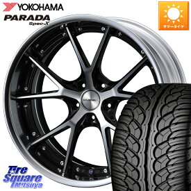 WEDS MAVERICK 905S S-LoDisk 18インチ 2ピース 18 X 7.5J +49 5穴 114.3 YOKOHAMA F2633 ヨコハマ PARADA Spec-X PA02 スペックX 235/55R18 アウトバック