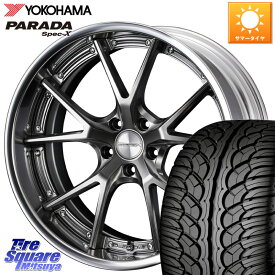 WEDS MAVERICK 905S PS S-LoDisk 18インチ 2ピース 18 X 8.0J +50 5穴 114.3 YOKOHAMA F2633 ヨコハマ PARADA Spec-X PA02 スペックX 235/55R18 アウトバック