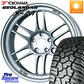 ENKEI エンケイ Racing RPF1 SILVER ホイール 16 X 7.0J +43 5穴 114.3 YOKOHAMA E5168 ヨコハマ GEOLANDAR X-AT G016 ブラックレター 235/70R16 デリカ D5 D:5