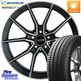 メルセデスベンツ Aクラス 阿部商会 MAK ARGENTO FF ホイール 17インチ 17 X 7.5J(MB W177) +48 5穴 112 ミシュラン PRIMACY4 プライマシー4 95W XL ★ 正規 205/55R17