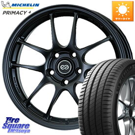 ENKEI エンケイ PerformanceLine PF01 BK ホイール 18 X 8.0J +40 5穴 114.3 ミシュラン PRIMACY4 プライマシー4 98W XL S1 正規 235/45R18