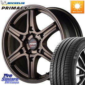 MANARAY MID RMP RACING R60 17インチ 17 X 7.0J +48 5穴 114.3 ミシュラン PRIMACY4+ プライマシー4+ 96V 正規 215/60R17 C-HR CX-30 ヴェゼル ZR-V