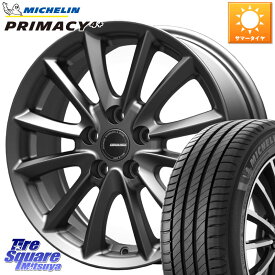 KOSEI クレイシズVS6 QRA800Gホイール 18 X 7.0J +48 5穴 114.3 ミシュラン PRIMACY4+ プライマシー4+ 95Y XL 正規 225/45R18 ステップワゴン WRX S4 RX-8