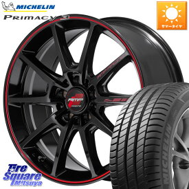 MANARAY MID RMP RACING R25Plus ホイール 18インチ 18 X 8.0J +45 5穴 114.3 ミシュラン PRIMACY3 プライマシー3 100Y XL AO 正規 245/45R18