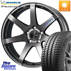 ENKEI エンケイ PerformanceLine PF07 DS ホイール 17 X 7.5J +42 4穴 100 ミシュラン PRIMACY3 プライマシー3 88W XL ★ 正規 205/45R17