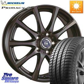 阿部商会 ティラード イータ 18 X 7.5J +38 5穴 114.3 ミシュラン PRIMACY3 プライマシー3 100Y XL AO 正規 245/45R18