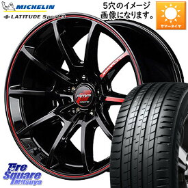 アウトバック MANARAY MID RMP RACING R25 アルミホイール 17インチ 17 X 8.0J +46 5穴 114.3 ミシュラン LATITUDE SPORT 3 106V XL JLR DT 正規 225/65R17